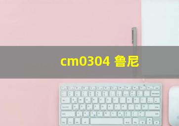 cm0304 鲁尼